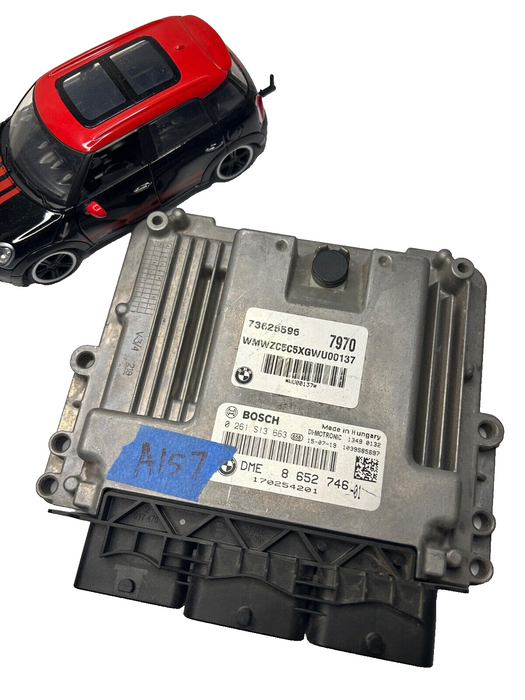 2010-2016 ECU ECM DME Engine Control Module Mini Cooper Turbo 8652746 Countryman