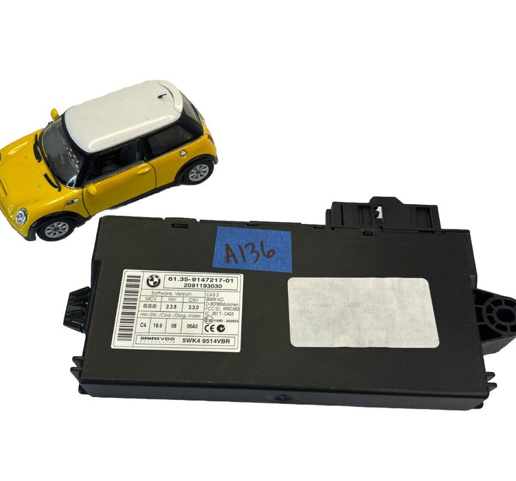 R56 Cas Module BMW MINI COOPER R56 R60 THEFT IMMOBILIZER CAS 613569147217 7217 — Apex ...