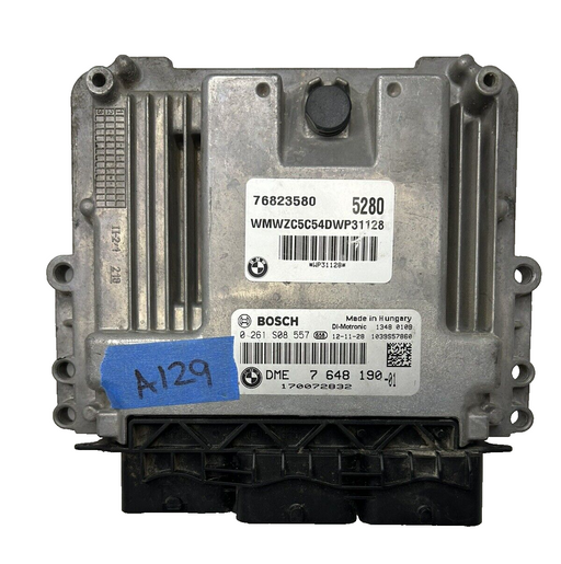 2010-2016 ECU ECM DME Engine Control Module Mini Cooper Turbo 7648190 Countryman