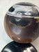 Mini Copper 07 08 6 speed manual Brown Leather Chrome Shifter 1 Knob Boot