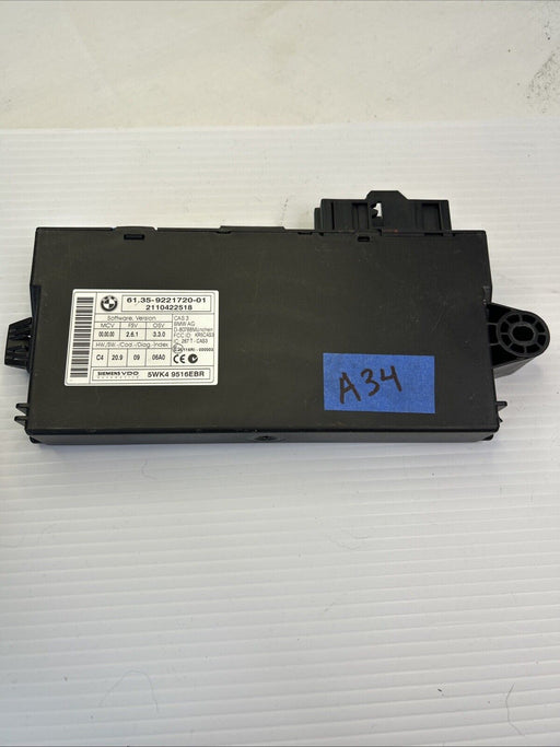 MINI COOPER R56 R60 THEFT IMMOBILIZER CAS3 61359221720