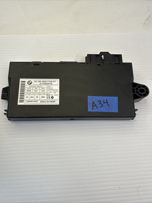 MINI COOPER R56 R60 THEFT IMMOBILIZER CAS3 61359221720