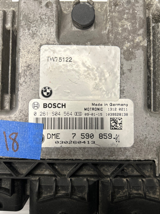 Mini Cooper Base Engine ECM DME - 7590859 Tested And Working