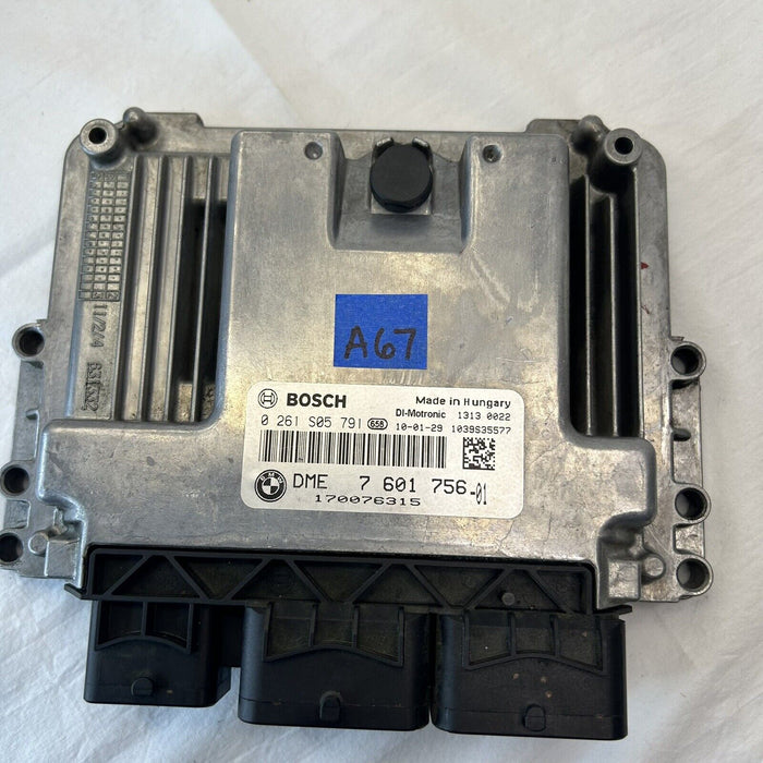 Engine ECM Control Module DME Model MINI COOPER 7 601 756  7601756
