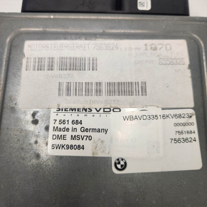 2009 MSV70 DME plus Advanced Cloning- 7561684