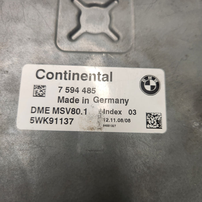 2008 MSV80.1 DME plus Basic Cloning- 7594485