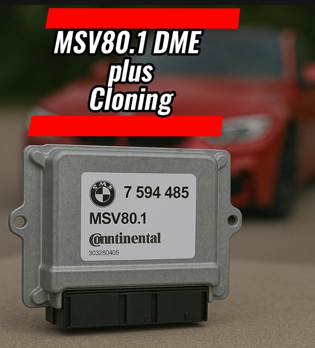 2008 MSV80.1 DME plus Basic Cloning- 7594485