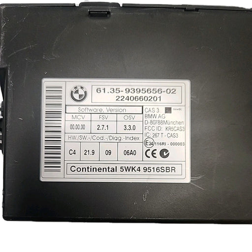 10-15 BMW Mini Cooper Theft Immobilizer CAS 3 Module 61359395656 Plus Cloning