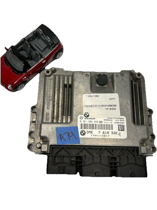 2010-2016 ECU ECM DME Engine Control Module Mini Cooper Countryman Turbo 7619332